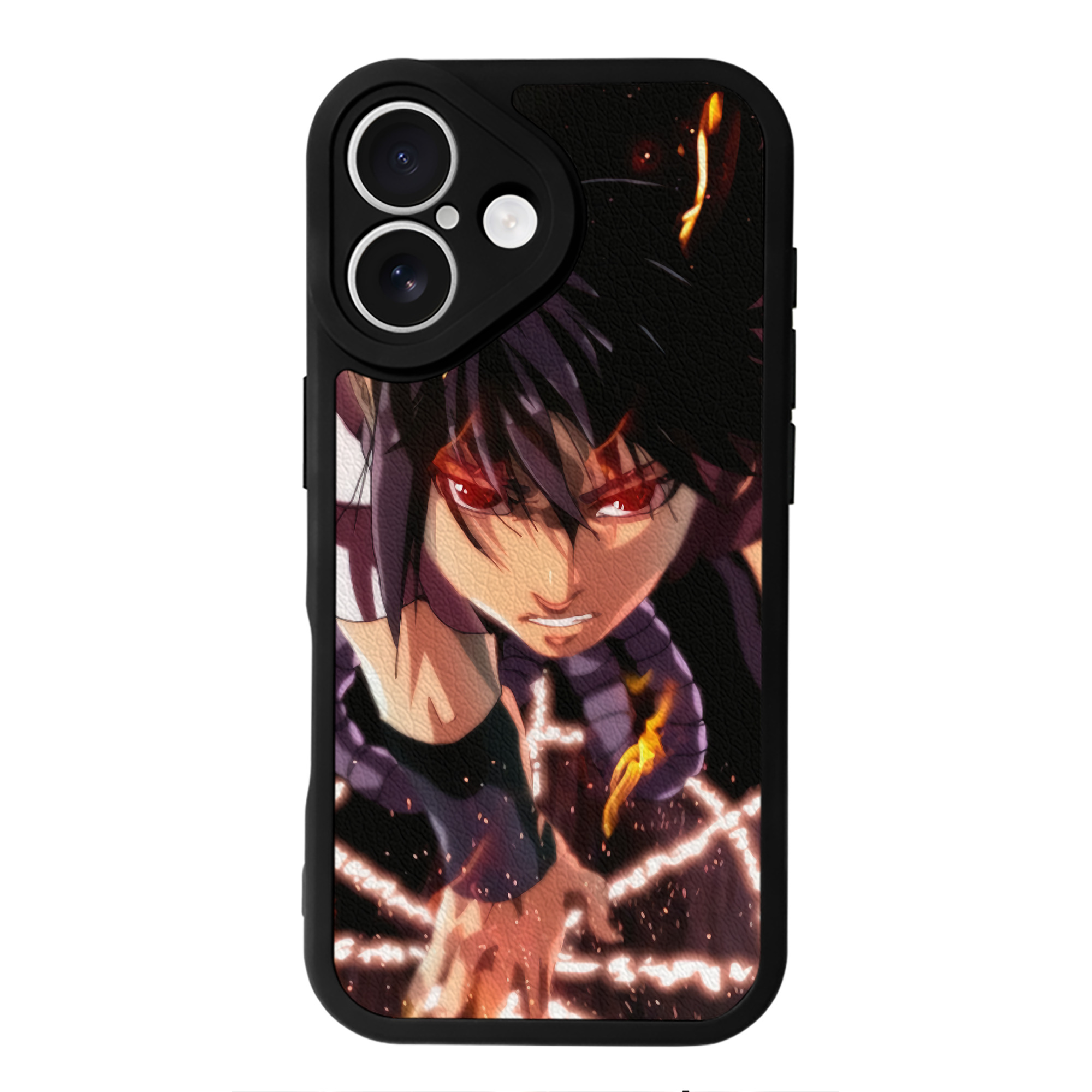 （画像用） NARUTO -ナルト- NARUTO -ナルト- 疾風伝 【iPhone 16シリーズ対応】シリコンスマホケース（レザー調） 材質：シリコン